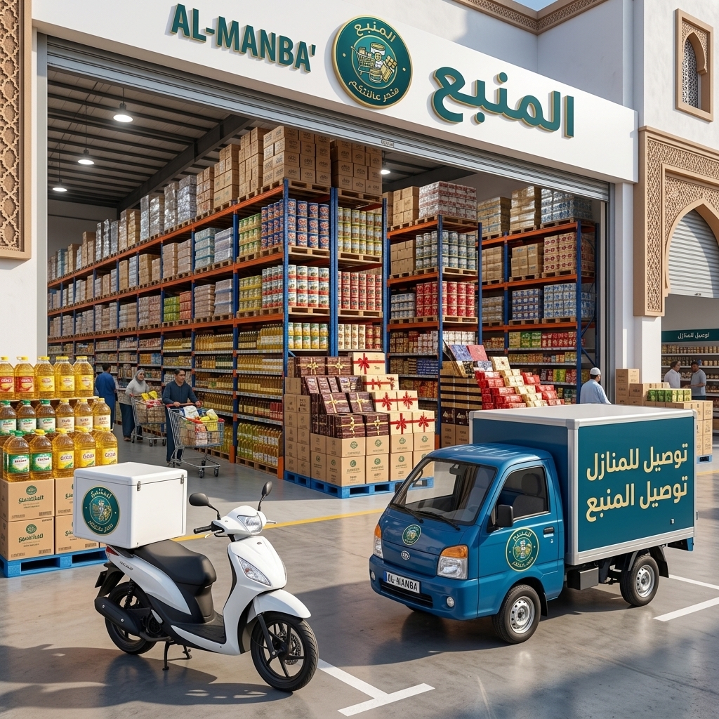 Équipe ALMANBA et rayon épicerie authentique à Oujda